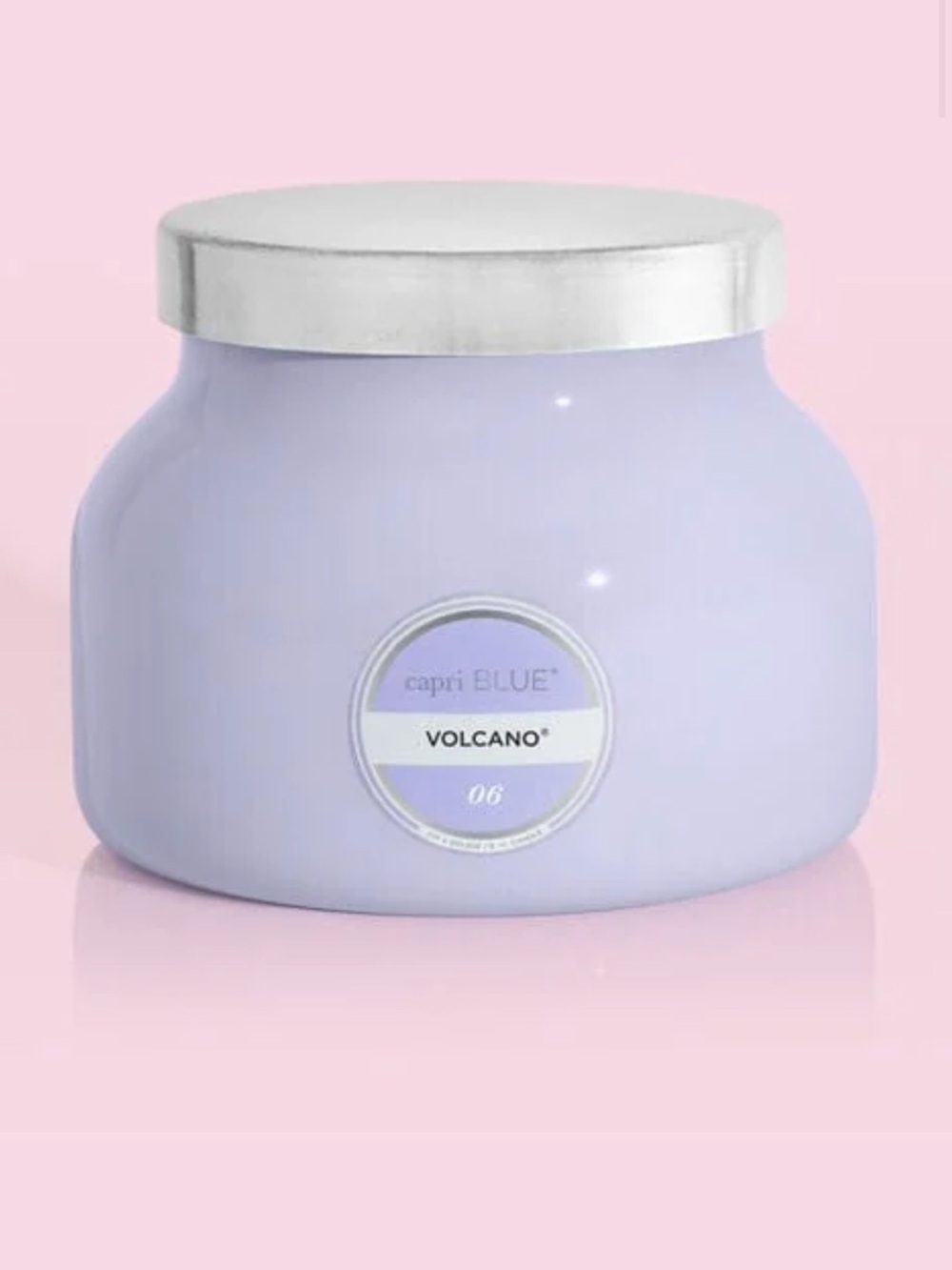 NWOT Capri Blue Volcano Candle – 8 oz Lavender Jar – New/Unburned